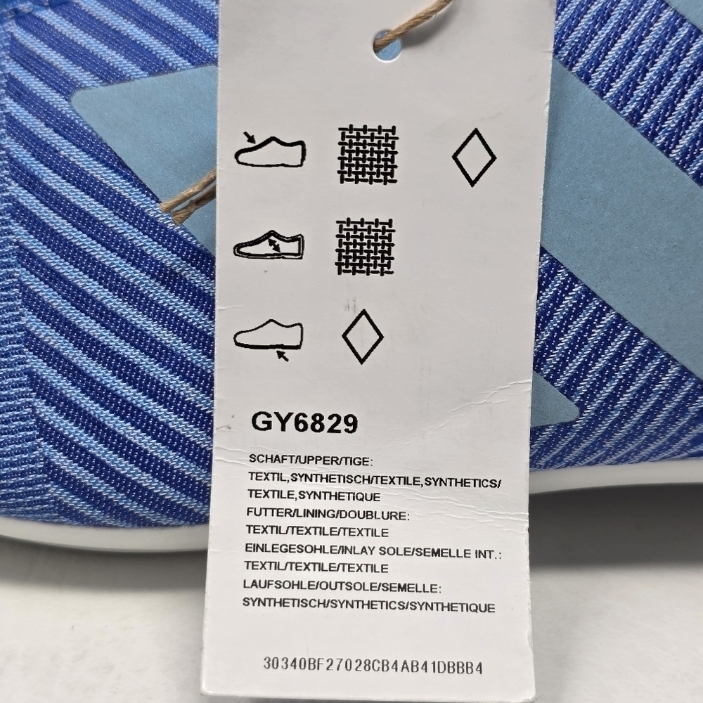 Adidas The Road Cycling Shoes Mens 10.5 Blue Gravel Indoor Training  GY6829 New - Picture 12 of 12